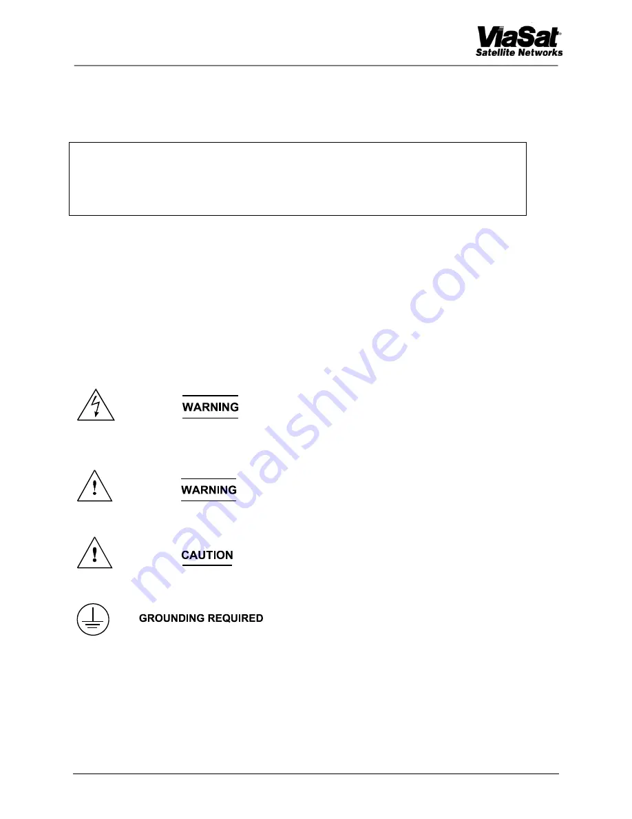 ViaSat Series 8345 Installation Manual Download Page 6