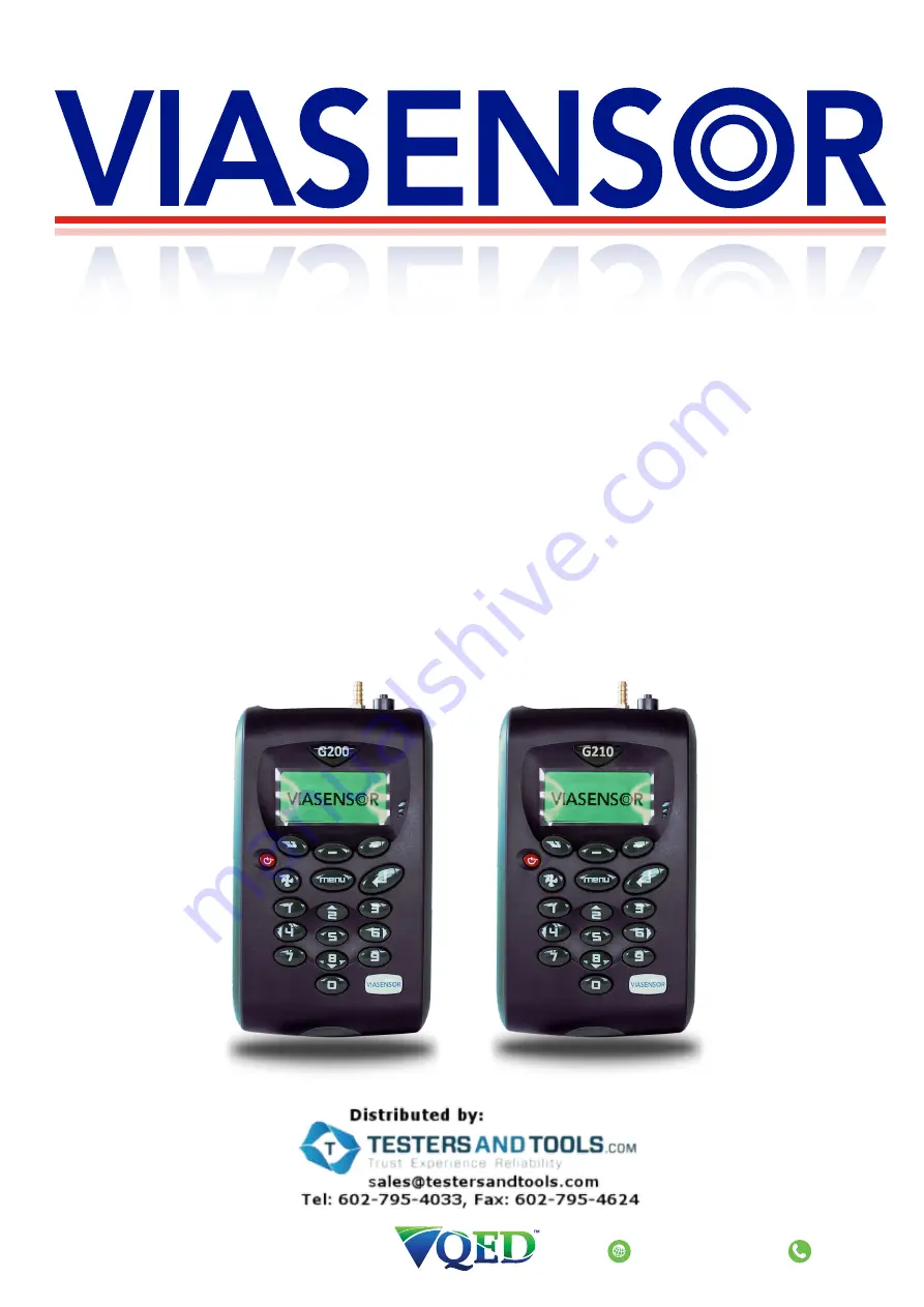 Viasensor G200 Operating Manual Download Page 1