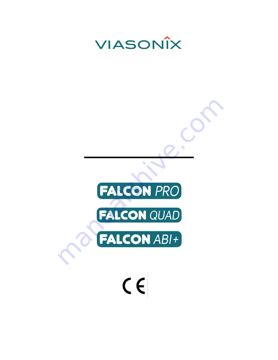 VIASONIX FALCON ABI Plus Service Manual Download Page 1