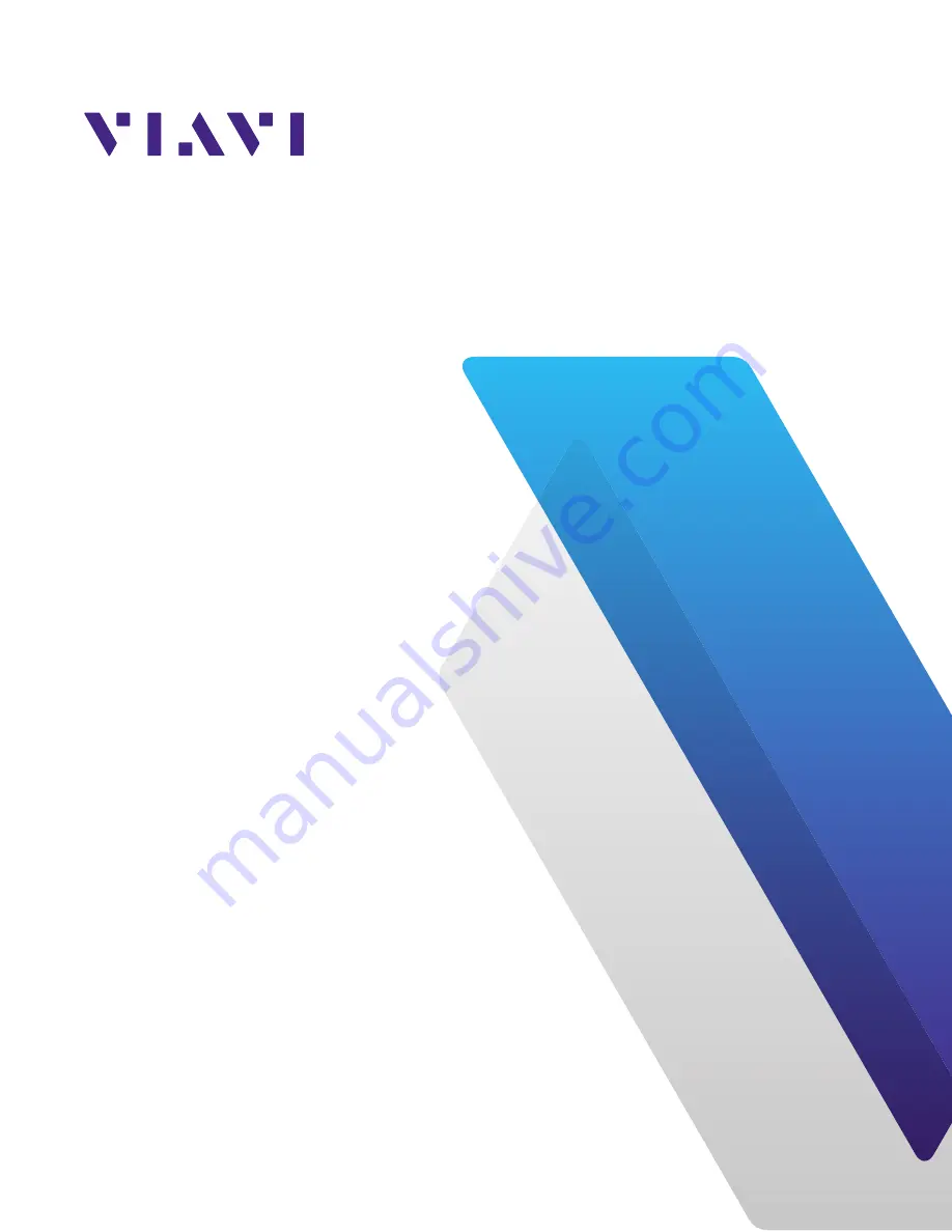 Viavi DSP TDR Quick Start Manual Download Page 1