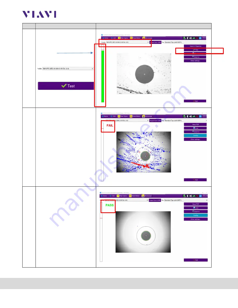 Viavi OneAdvisor 800 Series Manual Download Page 13