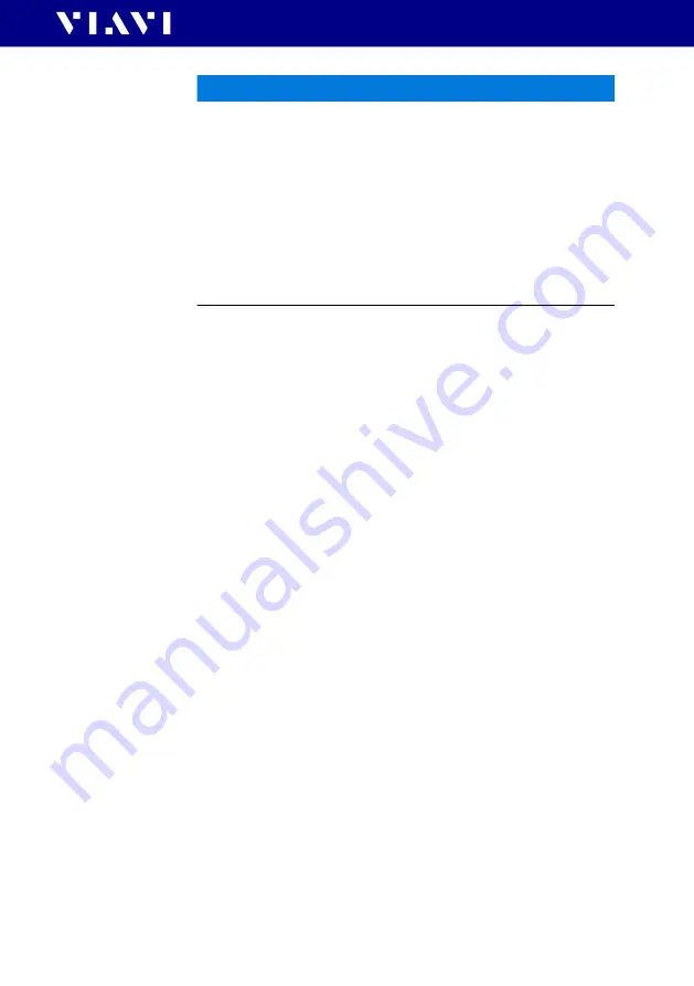 Viavi SmartClass OLP-85 Series Operating Manual Download Page 13