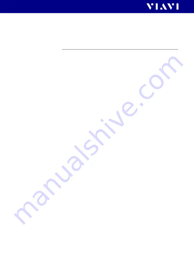 Viavi SmartClass OLP-85 Series Operating Manual Download Page 22