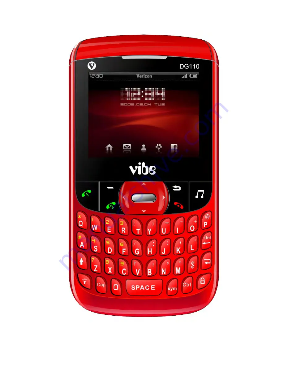 Vibe Phone DG110 User Manual Download Page 10