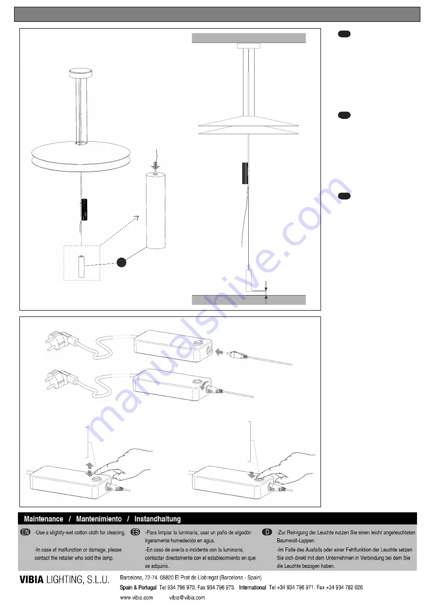 VIBIA Flamingo Скачать руководство пользователя страница 7