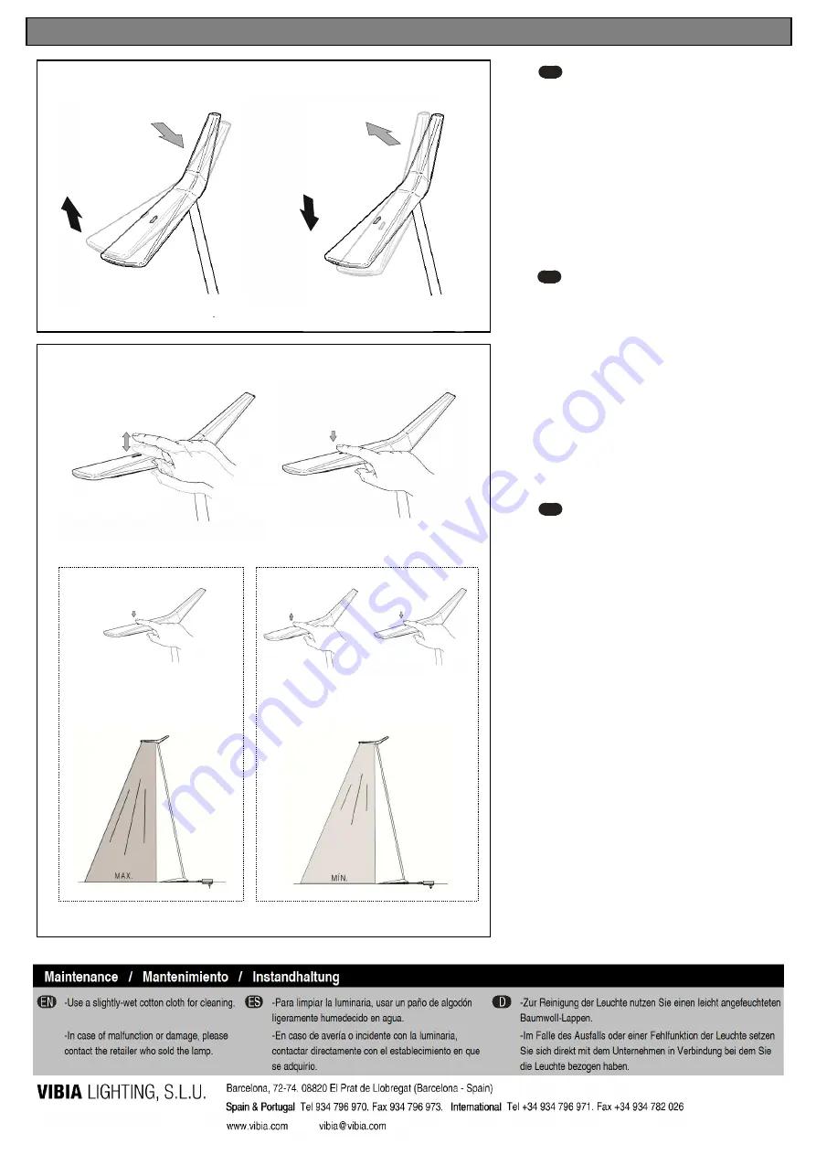 VIBIA Skan 0250 Assembly Instructions Download Page 2