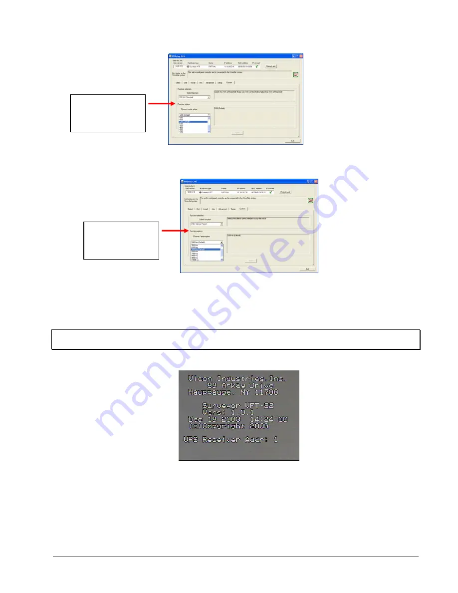 Vicon SVFT-PRS Installation & Operation Manual Download Page 33