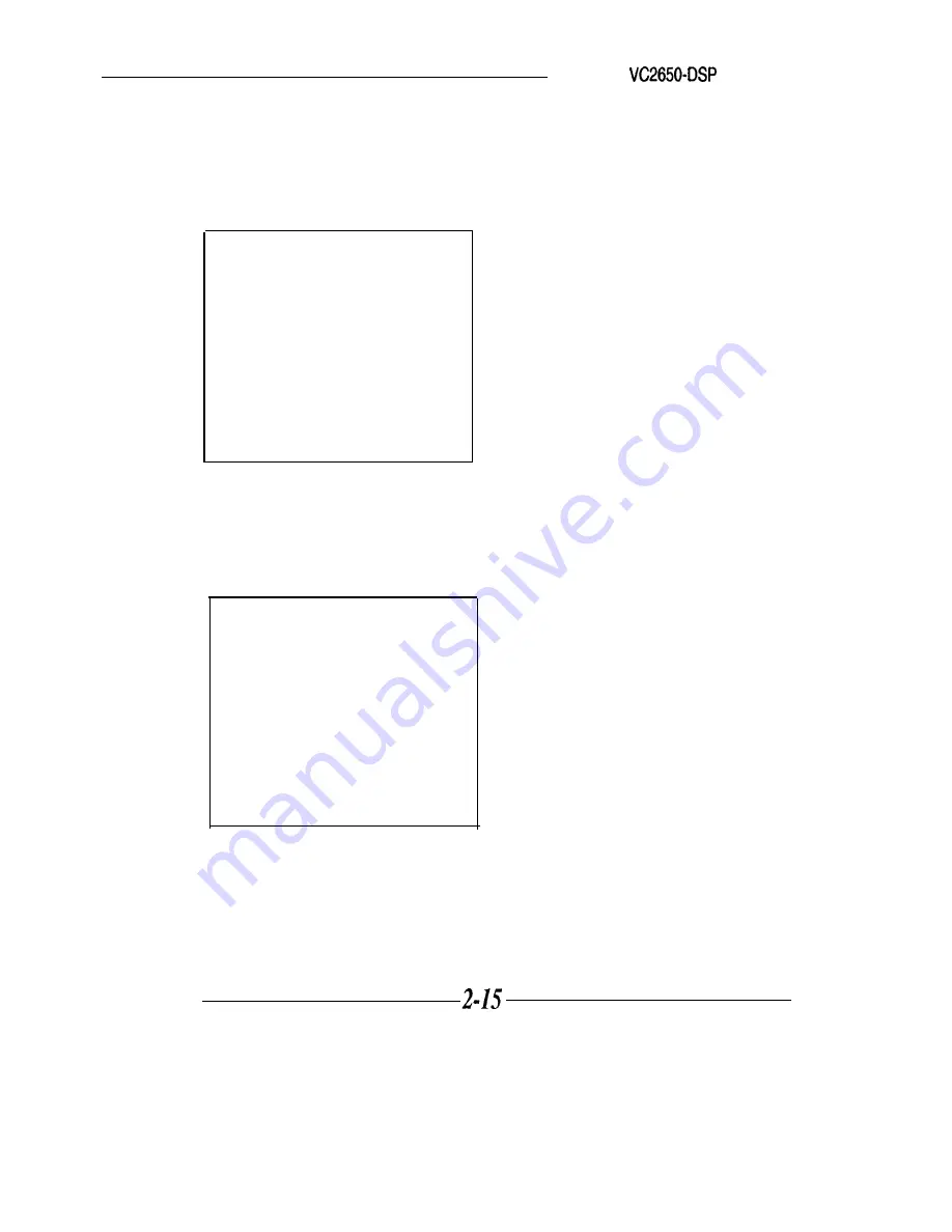 Vicon VC2650-DSP Installation And Operation Manual Download Page 34