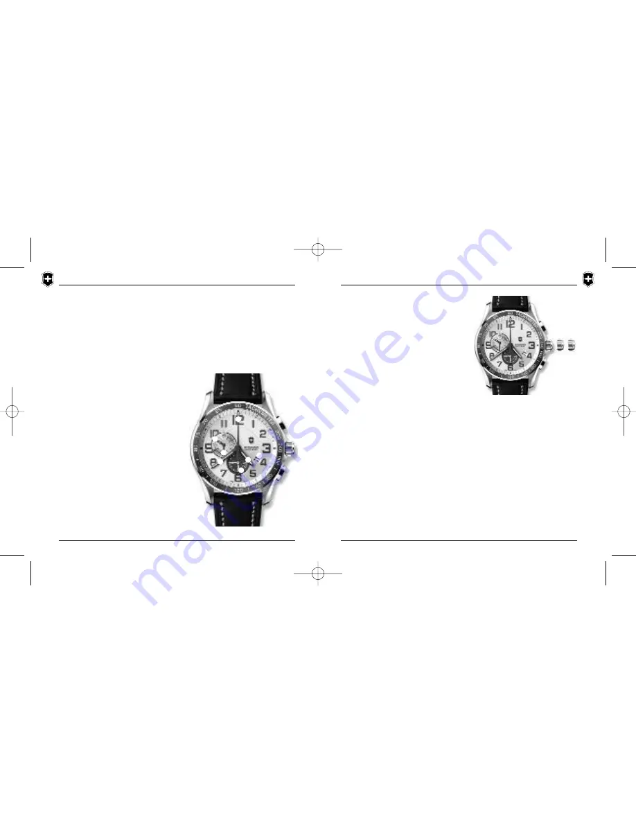 Victorinox CHRONO CLASSIC XLS ALARM Instructions For Use Manual Download Page 107