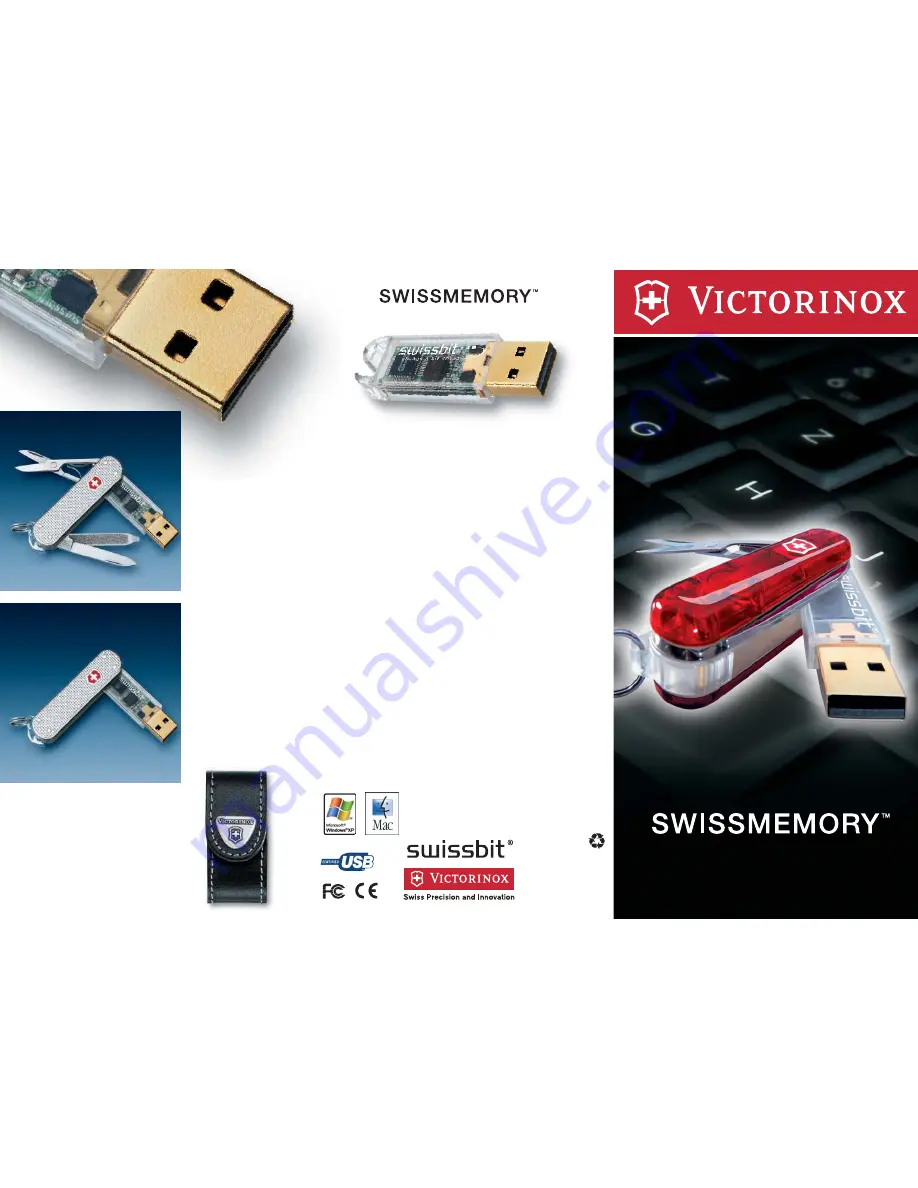 Victorinox SwissMemory Flight SwissMemory Flight 1GB Technical Specifications Download Page 1