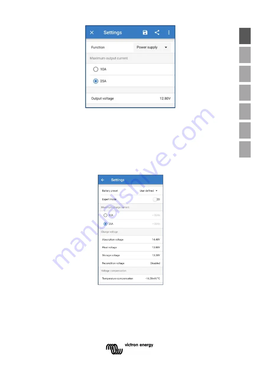 Victron energy Blue Smart IP65 Manual Download Page 23