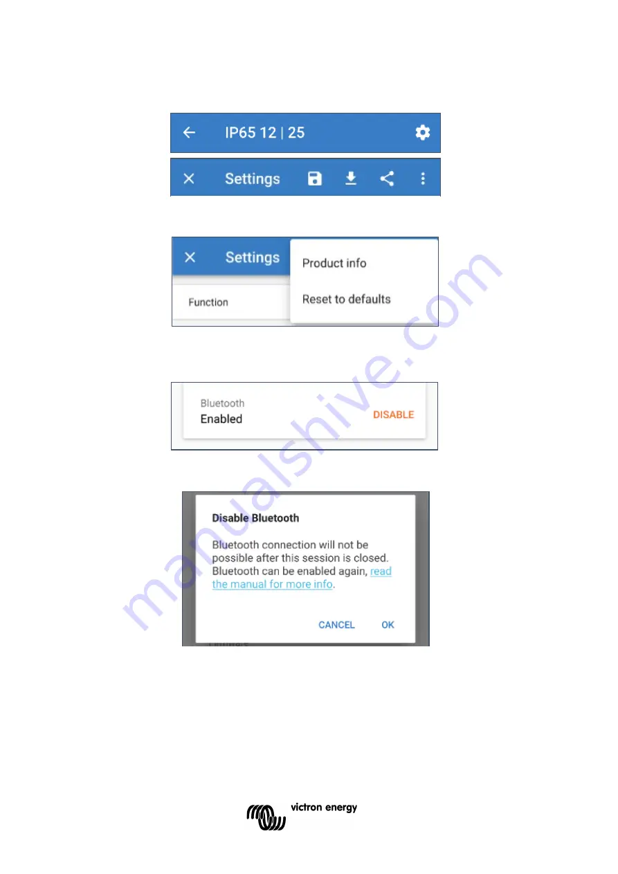 Victron energy Blue Smart IP65 Manual Download Page 98