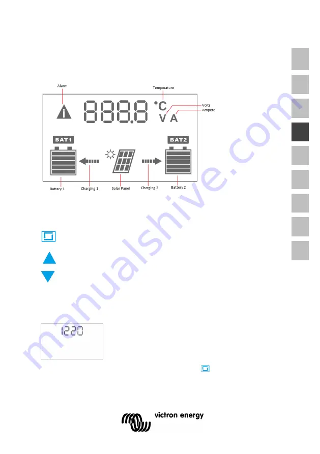 Victron energy BlueSolar PWM DUO 12V 24V 20A LCD USB Скачать руководство пользователя страница 29