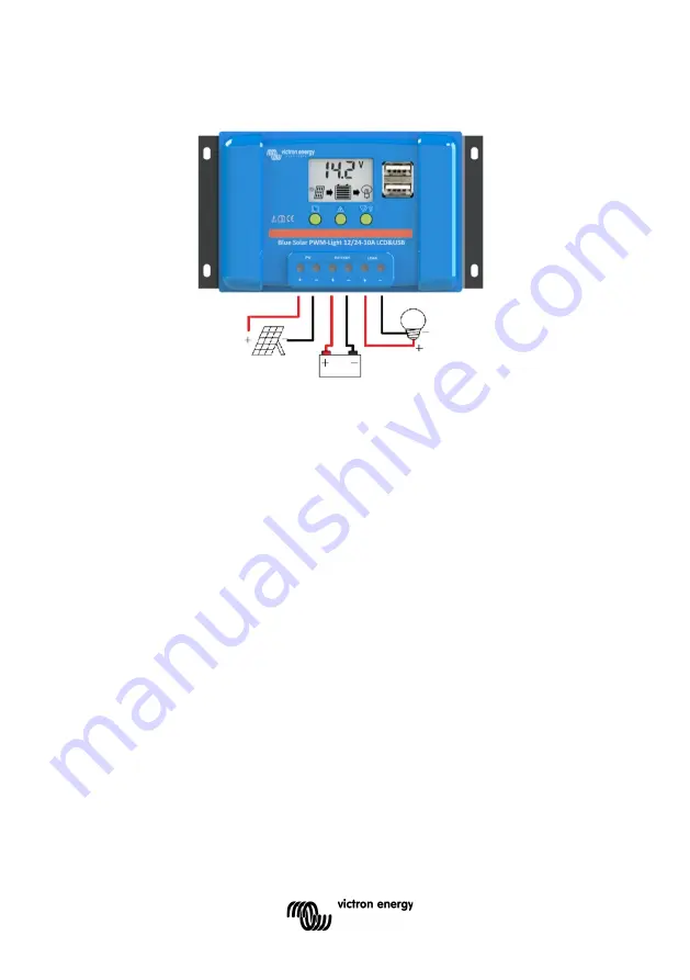 Victron energy BlueSolar PWM Series Скачать руководство пользователя страница 36