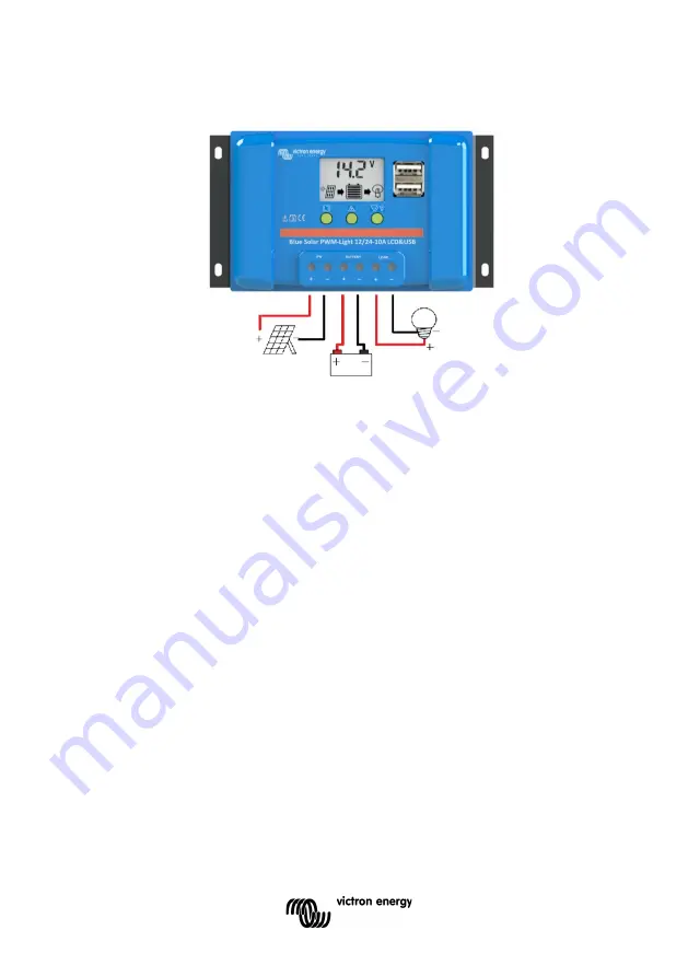 Victron energy BlueSolar PWM Series Скачать руководство пользователя страница 44