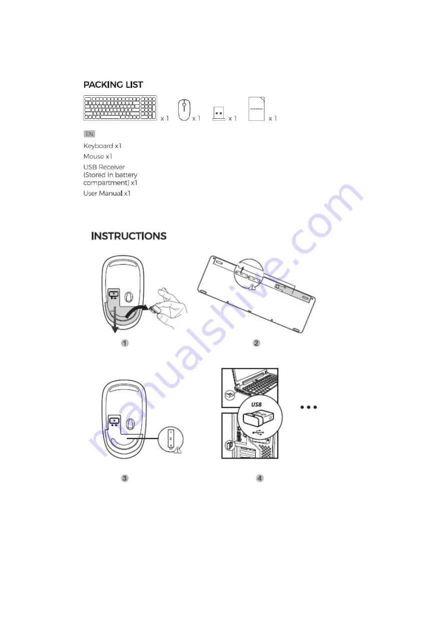 VicTsing PC252A Скачать руководство пользователя страница 2