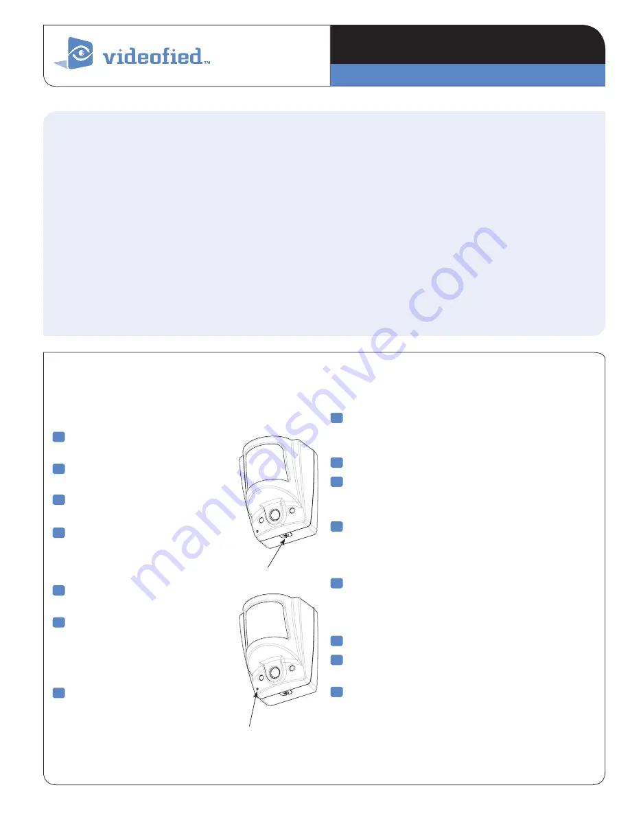 Videofied DCV 600 Installation Instructions Download Page 1