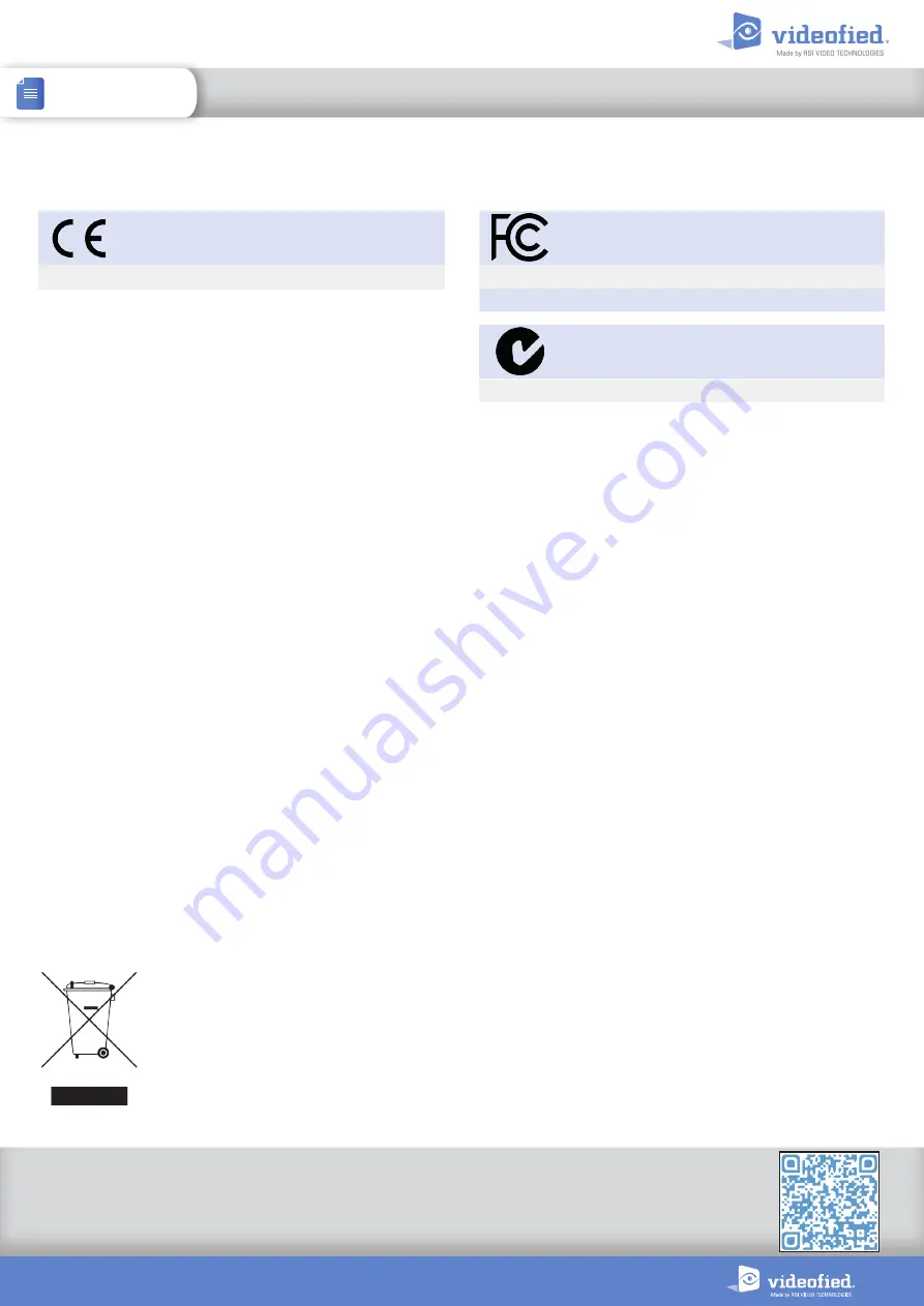 Videofied OSMVC 200 Install Sheet Download Page 9