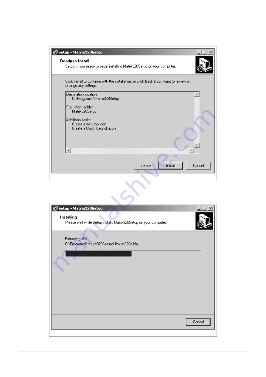 Videotec sm328a Operating Instructions Manual Download Page 322