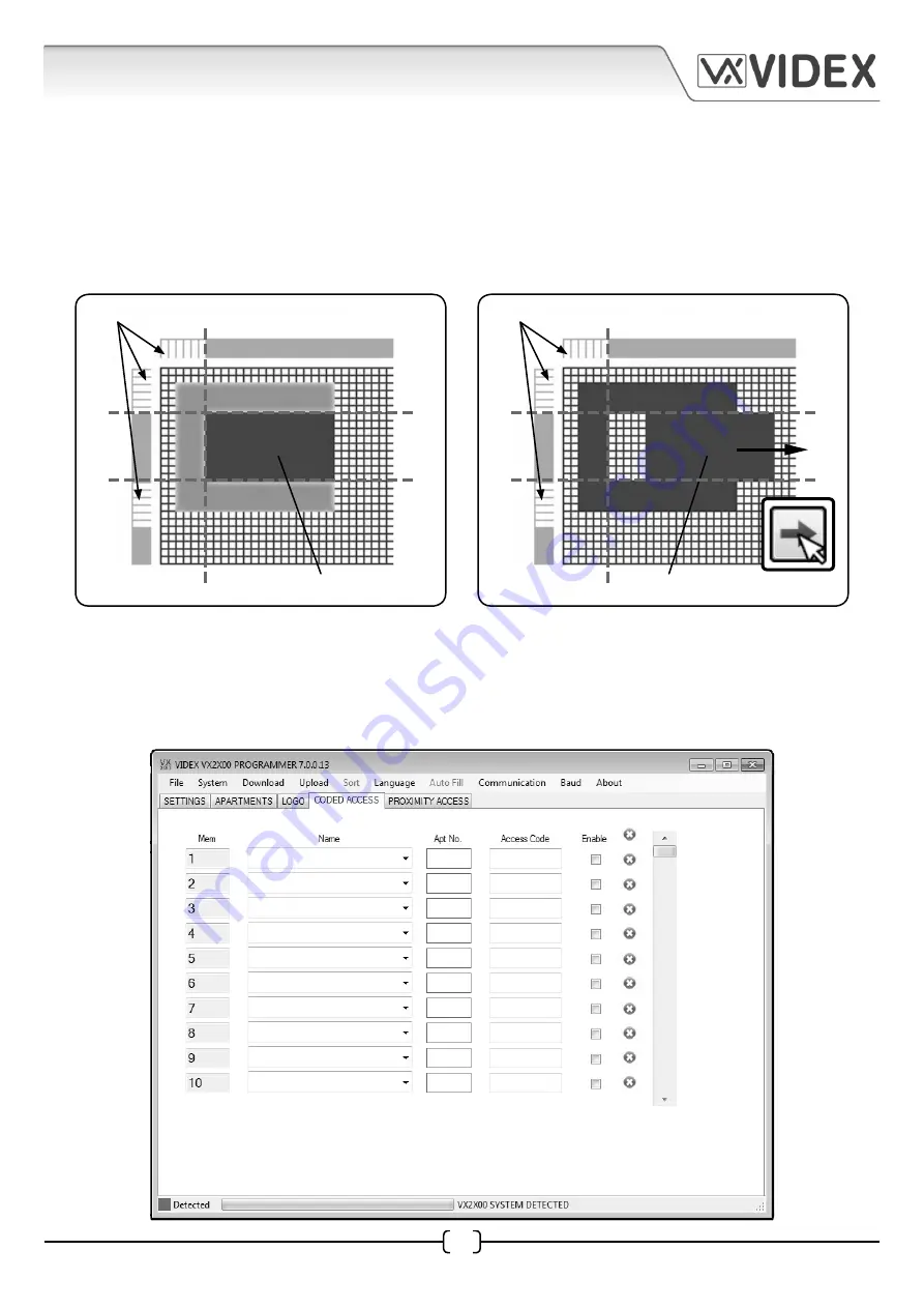 Videx 4212 Series Programming Manual Download Page 21