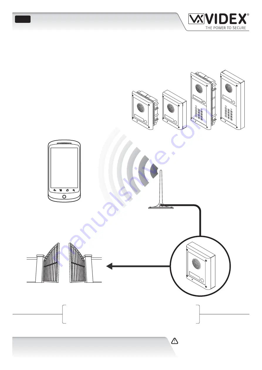 Videx GSM Lite 4000 Series Technical Manual Download Page 1