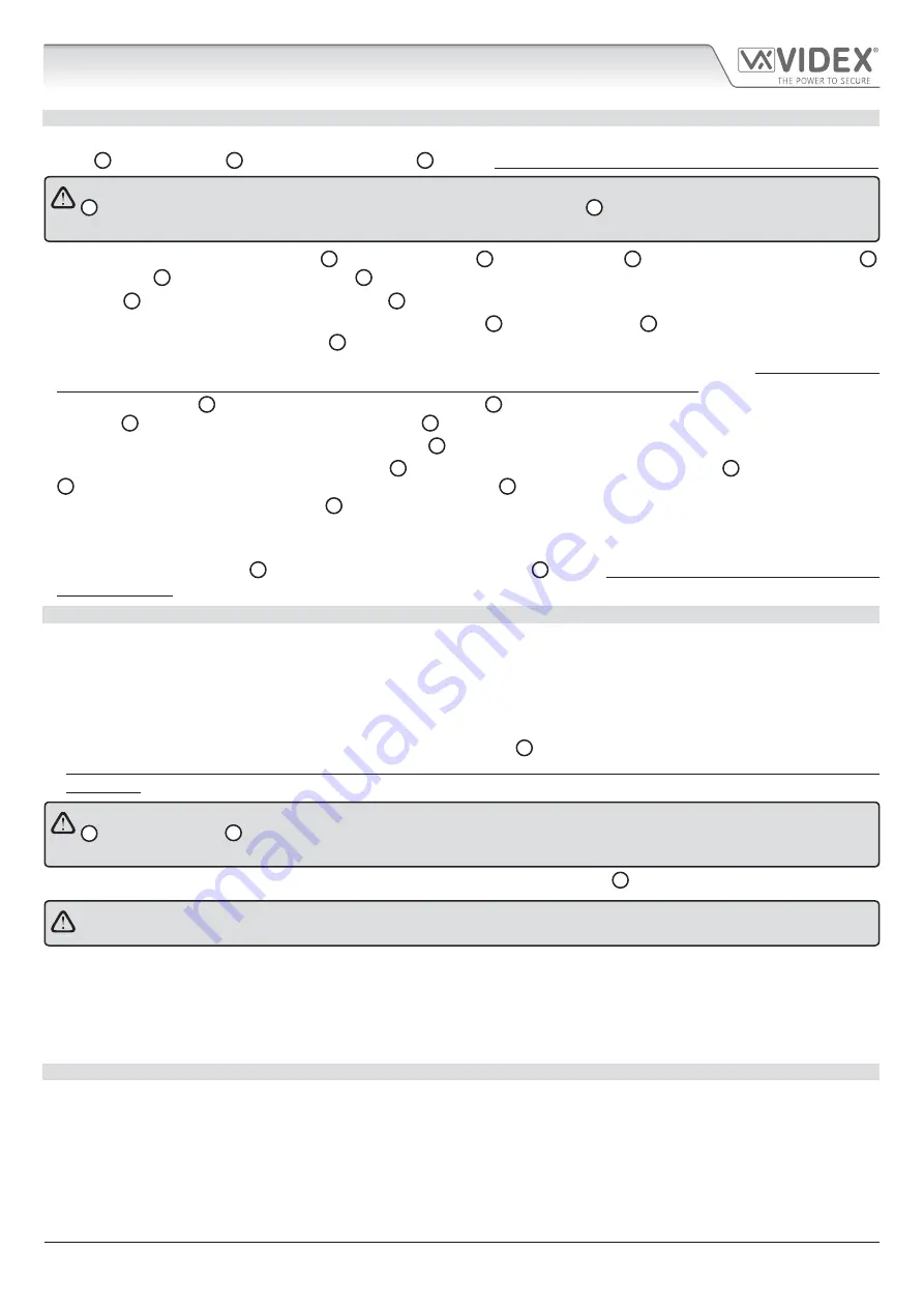 Videx GSM Lite 4000 Series Technical Manual Download Page 28