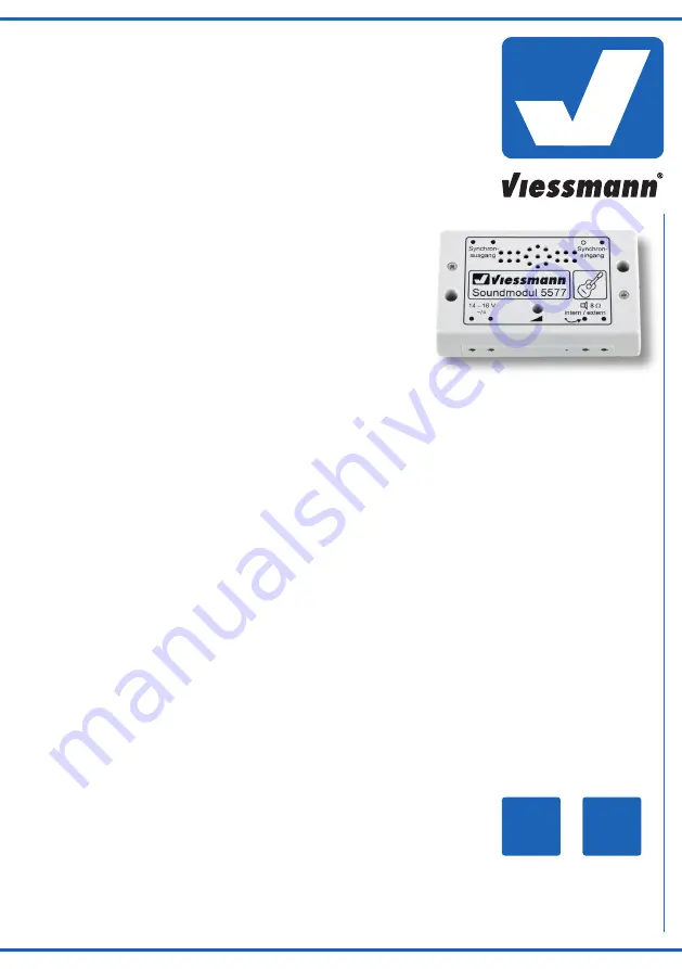 Viessmann 5577 Operation Manual Download Page 1