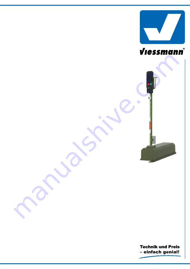 Viessmann H0 4021 Operation Manual Download Page 1