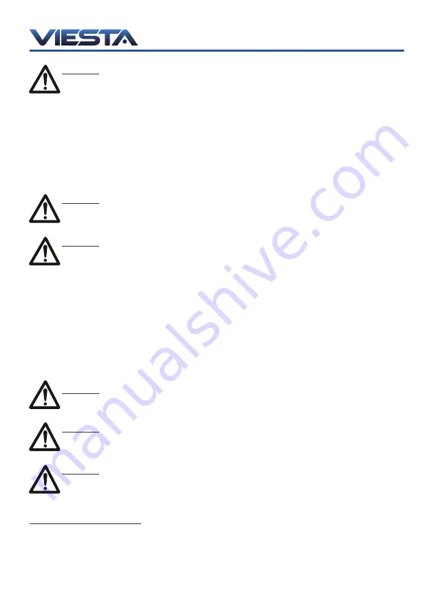 Viesta VDE6065SR Instruction Manual Download Page 3