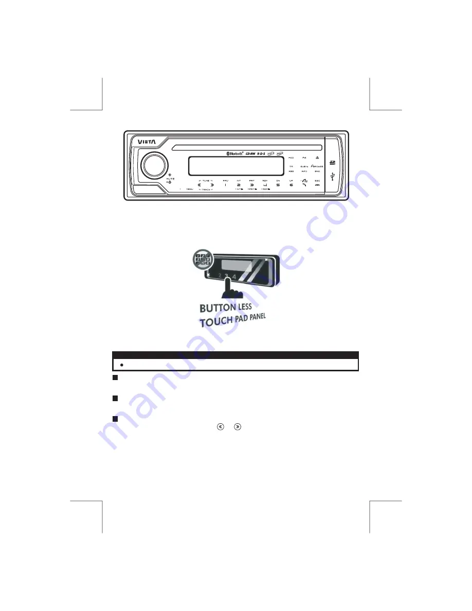 VIETA VTC2500BT Owner'S Manual Download Page 2