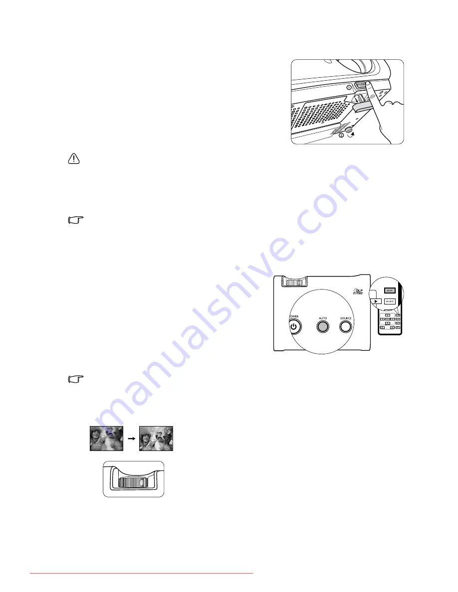 ViewSonic DP503D Скачать руководство пользователя страница 22