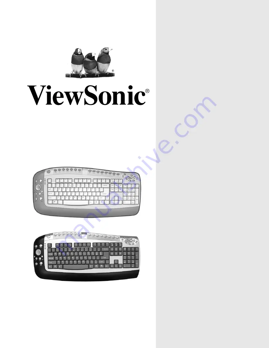 ViewSonic KBM-KP-102 User Manual Download Page 1