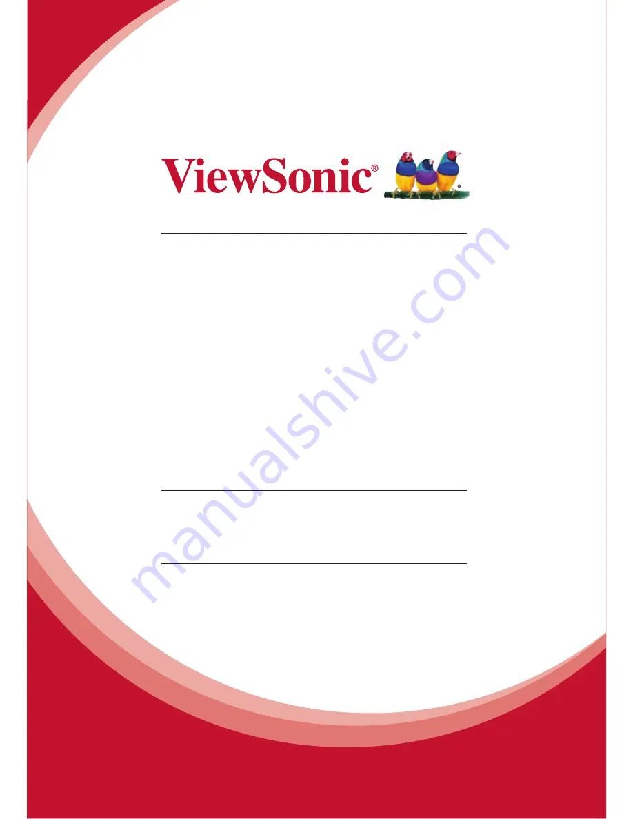 ViewSonic Pro6200 User Manual Download Page 1