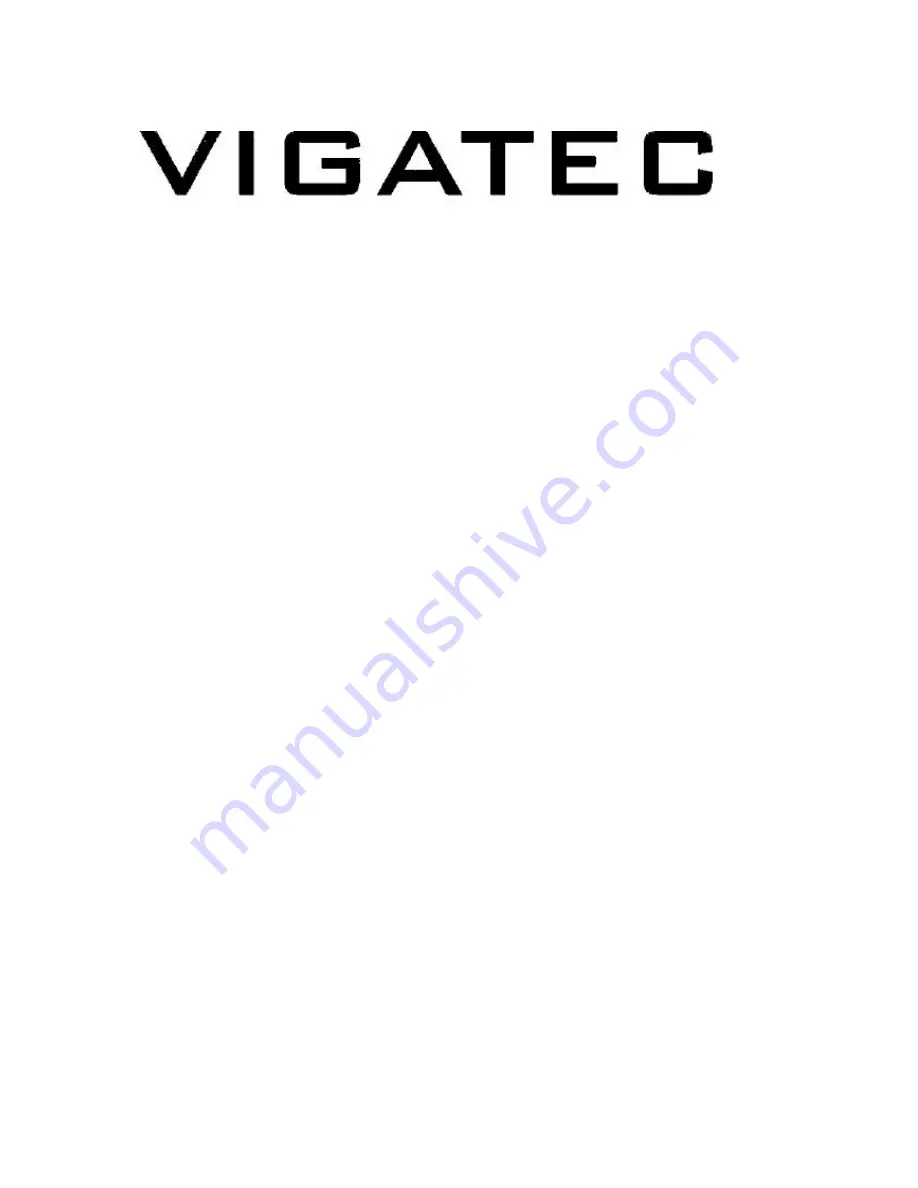 Vigatec MGVC 1280 Скачать руководство пользователя страница 1