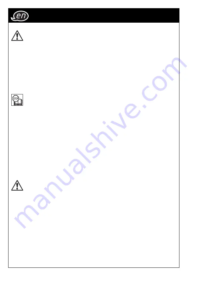 Vigor Equipment 31439188 Operating Instructions Manual Download Page 10