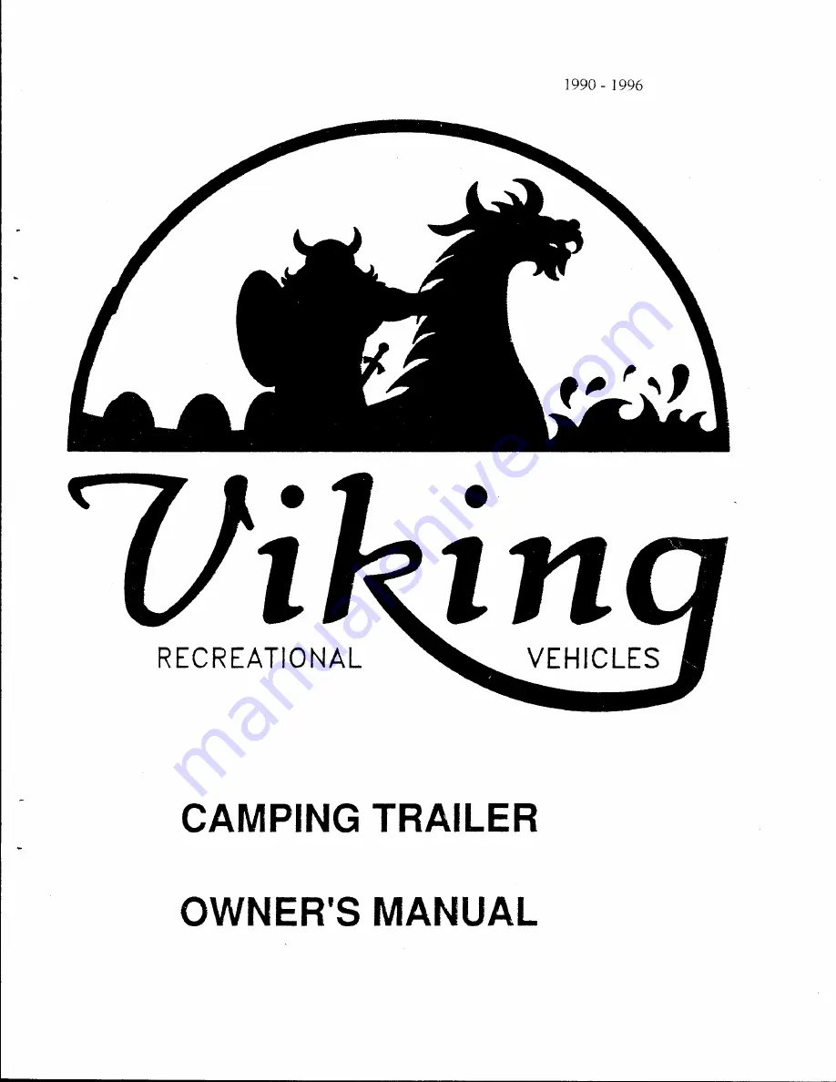 Viking 1990 SP 170 Owner'S Manual Download Page 1