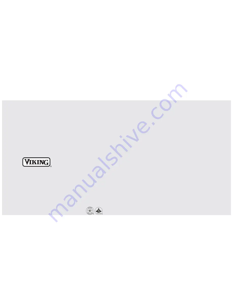 Viking F20921B Use & Installation Manual Download Page 1