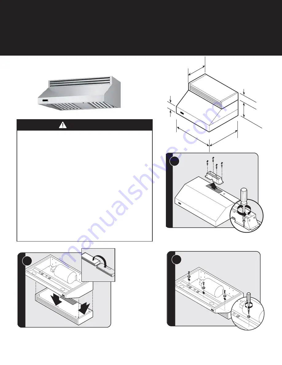 Viking VRK Installation Manual Download Page 1