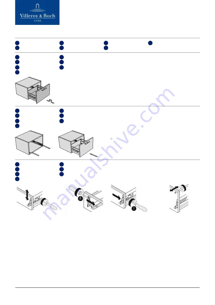 Villeroy & Boch Collaro C00700DH Installation Instruction Download Page 8