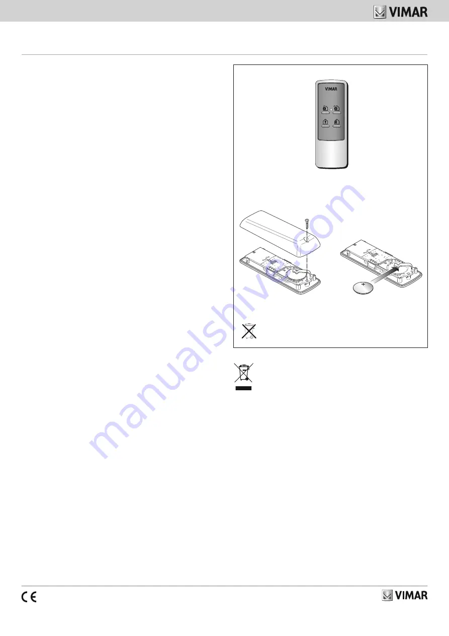 Vimar By-alarm 01730 Quick Start Manual Download Page 1