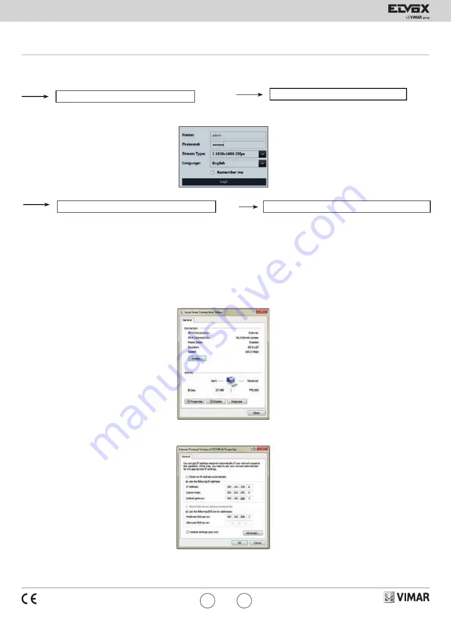 Vimar ELVOX 46235.020C Quick Start Manual Download Page 3