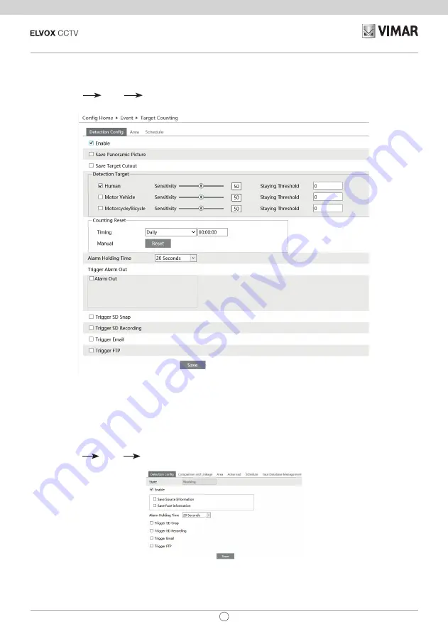 Vimar Elvox 46235.030D Installation And Operation Manual Download Page 43