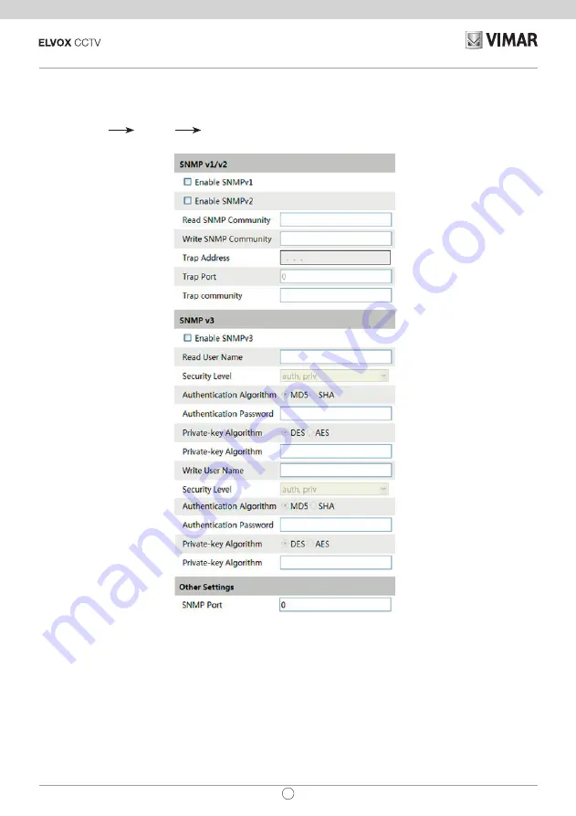 Vimar Elvox 46235.030D Installation And Operation Manual Download Page 50