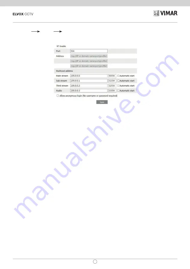 Vimar Elvox 46235.030D Installation And Operation Manual Download Page 52