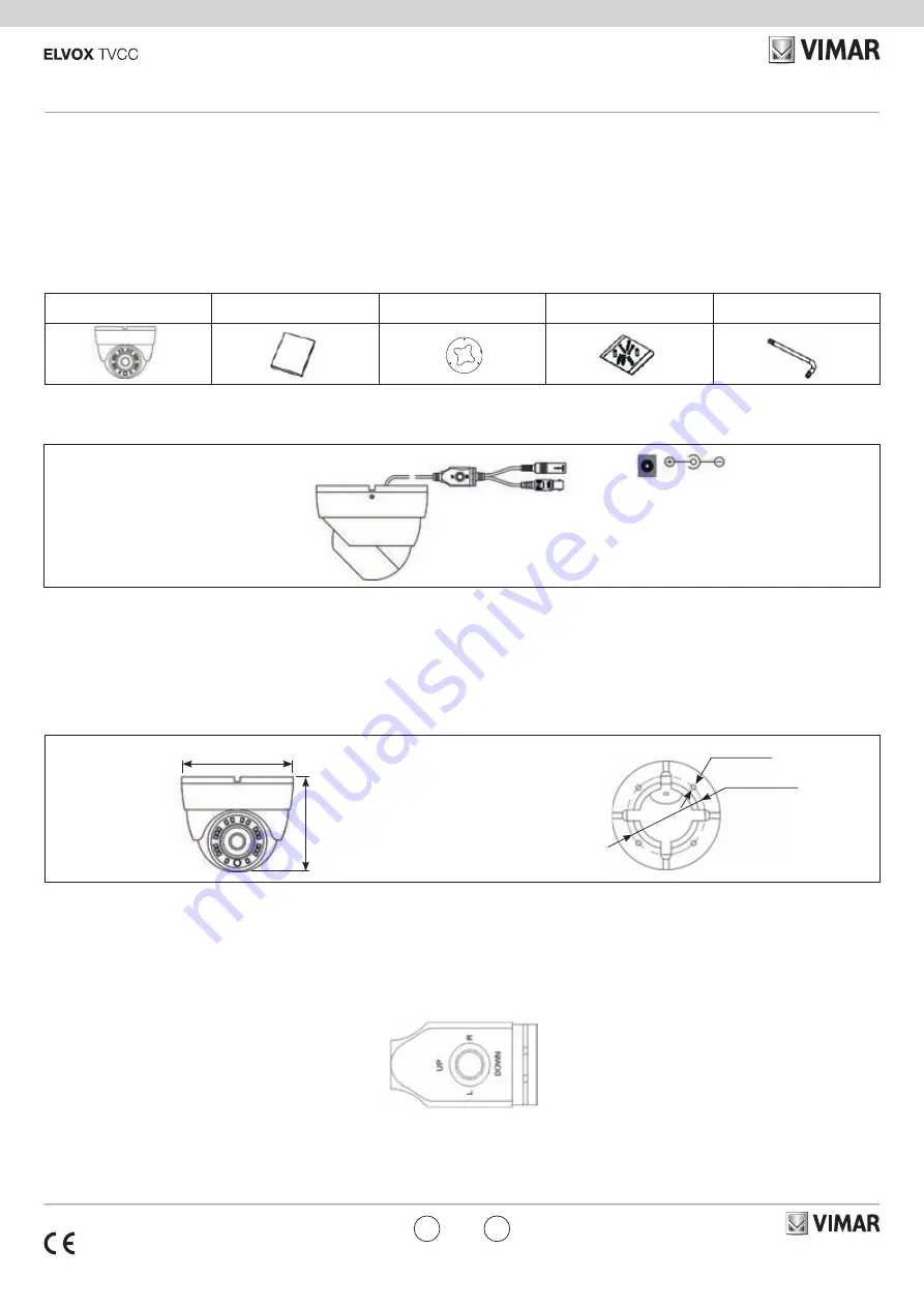 Vimar ELVOX 4652.028B Quick Start Manual Download Page 1