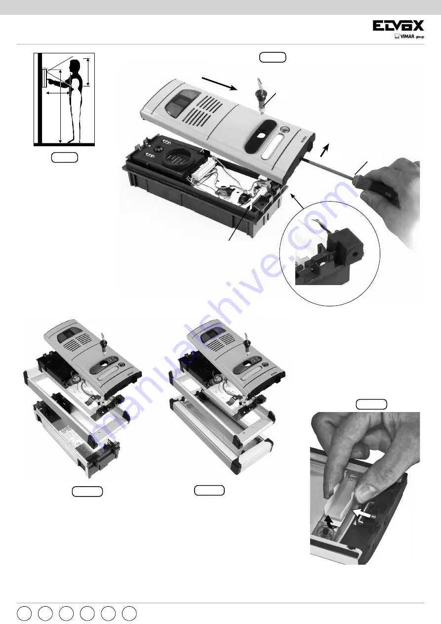 Vimar ELVOX 68TC Installer'S Manual Download Page 11