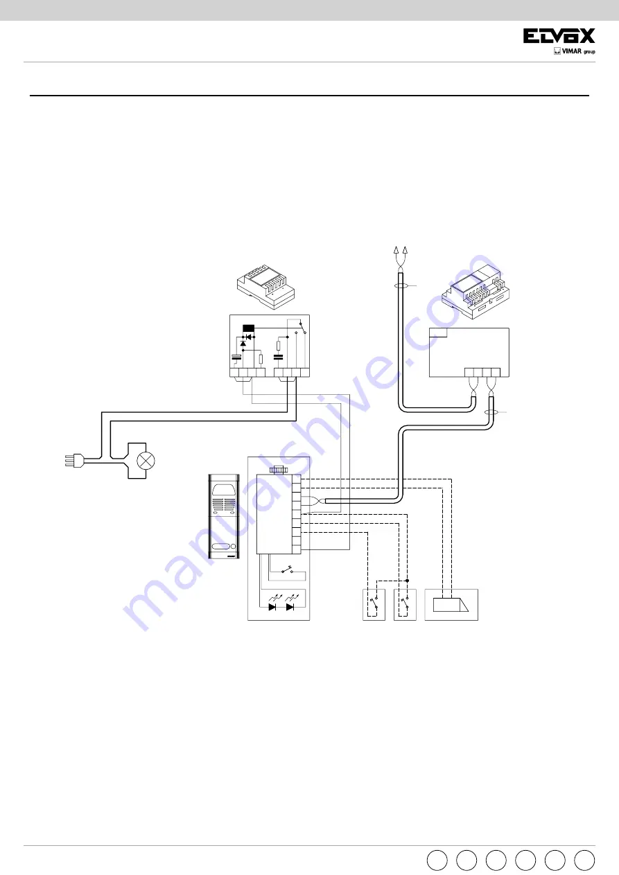 Vimar ELVOX 68TC Installer'S Manual Download Page 20