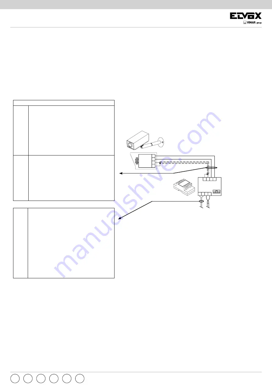 Vimar Elvox 693T Installer'S Manual Download Page 9