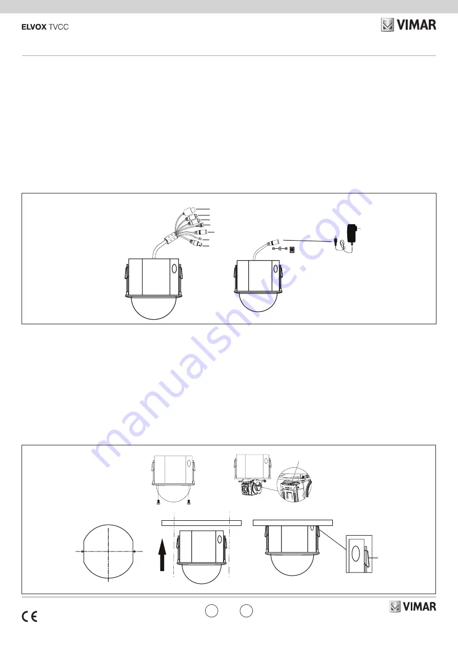 Vimar ELVOX TVCC 46235.020CI Скачать руководство пользователя страница 1