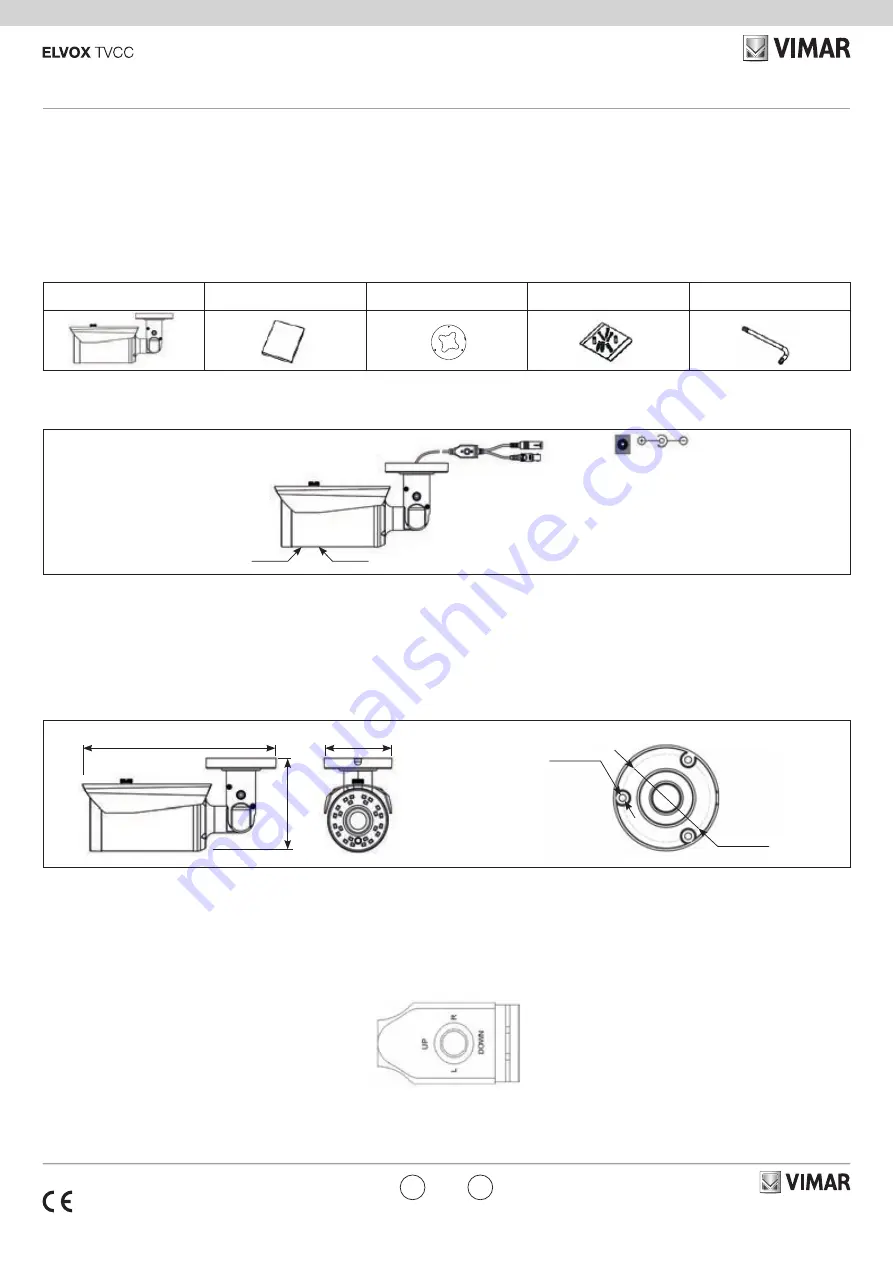 Vimar ELVOX TVCC 4651.2812B Скачать руководство пользователя страница 1